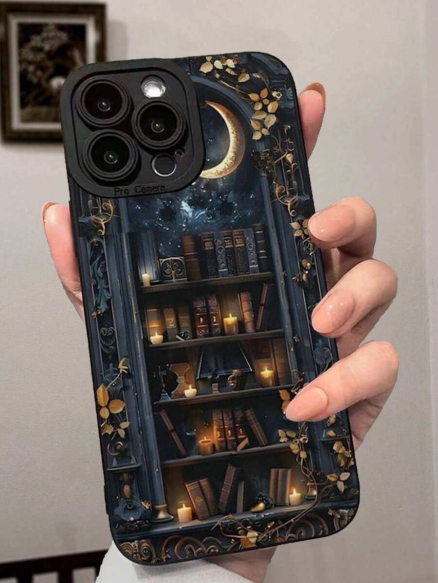 1 funda de teléfono eleganteNo incluye cordón ni soporte, envío gratis. hacenoincluircordón para el cuelloystandLocalEntregaaFundaen4Funda anti-caída para teléfono, pintura infantil, clip de luna, planeta estrellado, brillo infantil, compatible con P14 Pro, dibujos animados 3D P13, P11 pintado, P12 anti-caída, dibujos animados XR. - Multicolor 2 - Ver 1