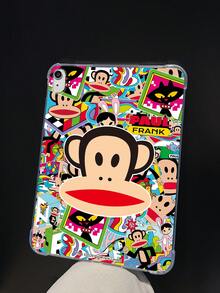 官方授權 Paul Frank 透明平板保護殼，大頭猴子、貓、長頸鹿、兔子色塊拼接圖案，相容 Air2 2014(9.7-Inch)、Air4 2020(10.9-Inch)、Pro 11(M4)2024(11-Inch)、11 2025(11-Inch)、7 2019(10.2-Inch)、Pro 13(M4)2024(13-Inch)、8 2020(10.2-Inch)、10 2022(10.9-Inch)、Air3 2019(10.5-Inch)、5 2017(9.7-Inch)、6 2018(9.7-Inch)、Air5 2022(10.9-Inch)、Pro 11 2021(11-Inch)、Pro 11 2020(11-Inch)、Pro 12.9 2018(12.9-Inch) - 彩色 - 查看 2