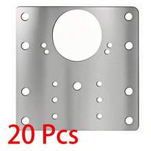 Upgraded Cabinet Hinge Repair Plate Set, Stainless Steel Door Hinge Installation Plate, Large Cabinet Hinge Repair Plate With Screws, Suitable For Kitchen Cabinets, Cabinet Doors, Furniture Hinge Reinforcement (5/10/15/20pcs) - Hinge Repair Plate Kit - View 13