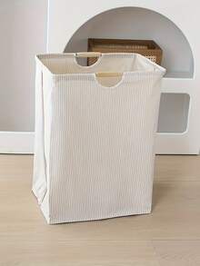 Bohemian Style Woven Storage Basket With Handles, Large Laundry Basket, Suitable For Bedroom, Bathroom And Dorm, Decorative Home Organization Basket - Multicolor - View 9