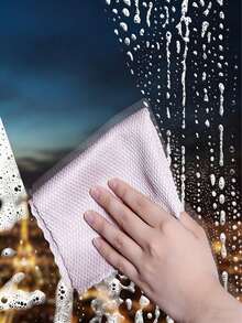 Thickened Microfiber Cleaning Cloths With Fish-Scale Texture (Pack Of 1, 5, Or 10) – Lint-Free, Streak-Free, Highly Absorbent; Suitable For Dishwashing, Bathroom Cleaning, Kitchenware, Car Detailing, And General Household Use (Random Colors) - A - View 5