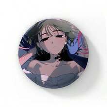 58mm Pop Cartoon Cute Girl Sua Soft Button Pins Anime Alien Stage Coin Brooches On Backpack Decor Round Badges For Bag Hat Jewelry Gifts - 58 mm - View 38