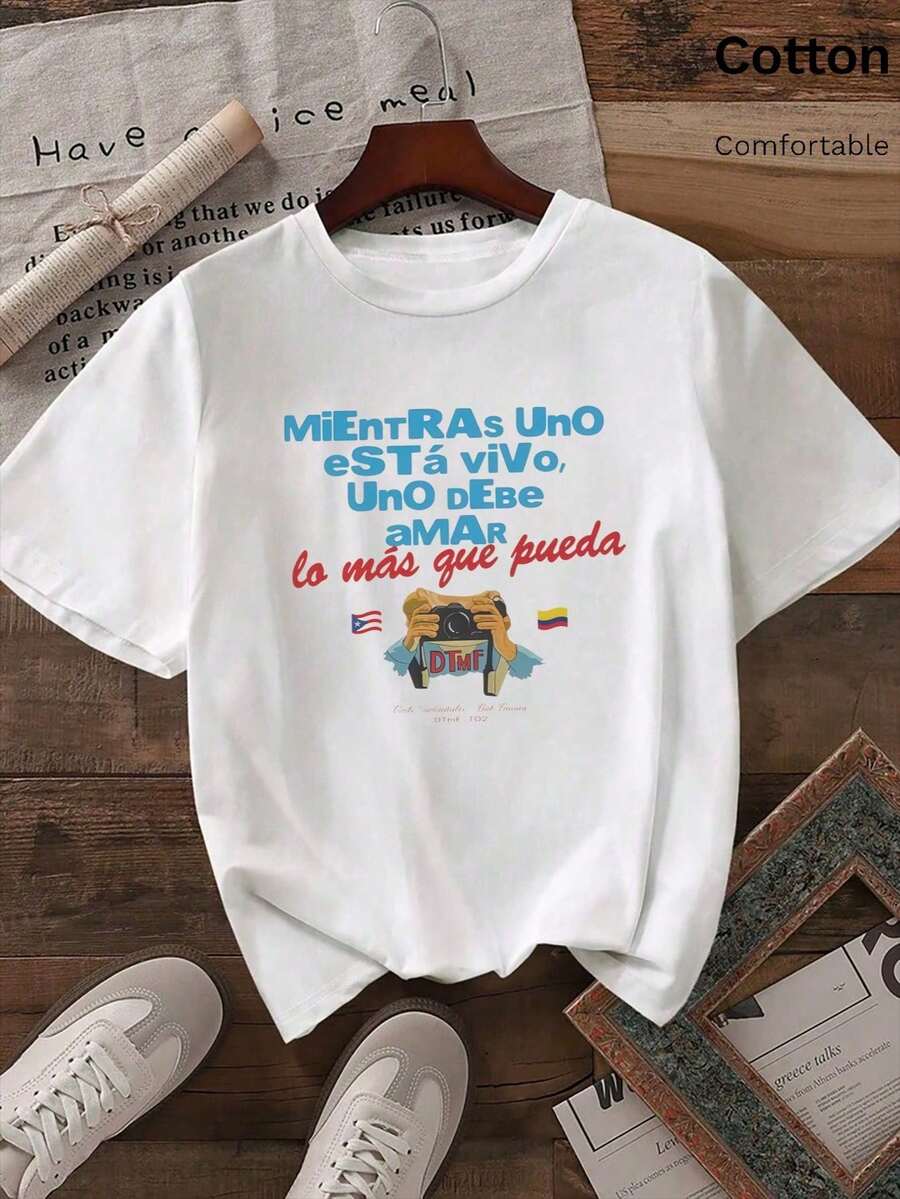Women T-Shirts - 白色的... - 查看 1