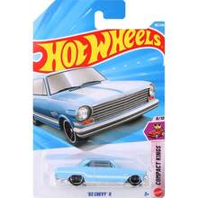 Mattel Mattel Hot Wheels 1:64 比例壓鑄合金車，適合玩樂或展示，Die-26J 系列逼真合金玩具車，蝙蝠車、道奇、雪佛蘭、三菱、鴨子、速霸陸、奧迪、別克 C4982 小車，GTC 系列，給愛好者男孩的禮物，玩具車模型，1件裝 - 彩色 - 查看 29