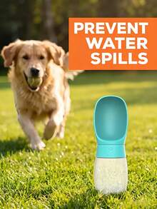Innovative Portable Dog Water Bottle With O Shaped Drinking Cup And Lanyard Space Saving Pet Water Dispenser For Trainers And  Durable Travel Puppy Dog Cat Drink Bowl Dispenser Pet Supplies Dog Accessories Travel Essential Accessories - Multicolor - View 2