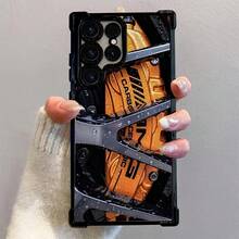 Funda para Teléfono - Funda para Teléfono Móvil con un Diseño Inspirado en las Llantas de Autos Deportivos de Lujo y Patrones de Frenos, Compatible con Samsung Galaxy S25, S24, S23, S22, S21 FE Ultra Plus, Ofrece Protección Anticaídas con una Parte Trasera Transparente y Suave. - Estilo 1 - Ver 3