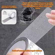 1 Roll Self-Adhesive Insect Screen Repair Tape - Waterproof Durable Fiberglass Mesh Repair For Doors And Windows, Suitable For Dormitory Screens And Curtains, Ideal For Repairing Home Screens, Back To School Essential, Household Tool - Multicolor - View 14