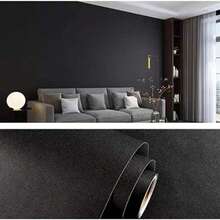 1 Roll Self-Adhesive Thickened Matte Wallpaper Sticker, Living Room Bedroom Wardrobe Furniture Renovation Sticker, Cabinet Sticker, Solid Color Waterproof Contact Paper, Multiple Colors Available. - Solid Color - View 33
