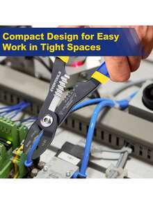 4-In-1 Wire Stripper And Crimping Pliers Clamping, Cutting And Stripping, Compact Multifunction 10-20 AWG Wires - A - View 6