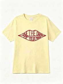 Cute Tops WomenCOOL SUMMER 2026 Friends TV Show Rachel Save Drama Kawaii Mom T-Shirt Top Plus Size Unisex Kawaii Clothes Anime StitchLoose And - 黃色 - 查看 1