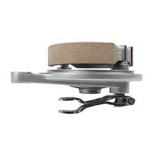 PowerMotor Ensamblaje de freno de tambor trasero de motocicleta para todas las mini motos Baja Heat Warrior MB165 MB200, repuestos de zapatas de freno de 105mm - A - Ver 8