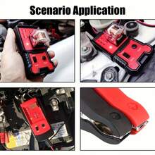 1pc 12V Car Relay Tester, Automotive Diagnostic Tool With Battery Clips, Compatible With 4-Pin And 5-Pin Relays, Car Relay Testing Equipment, Hardwired Power Supply, Operating Voltage Below 36V, Car Relay Tester - Multicolor - View 4