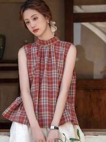 Women Blouses & Shirts - Red - View 3