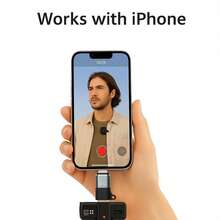 Bộ chuyển đổi Lightning sang Type-C OTG (đầu đực) / Bộ chuyển đổi Type-C (đầu cái) dành cho iOS, hỗ trợ sạc nhanh, giắc cắm tai nghe, tương thích với iPhone, có thể kết nối micro cài áo không dây, card âm thanh, thiết bị phát trực tiếp, chuột, bàn phím, hỗ trợ sạc nhanh PD. - màu đen - Xem 8