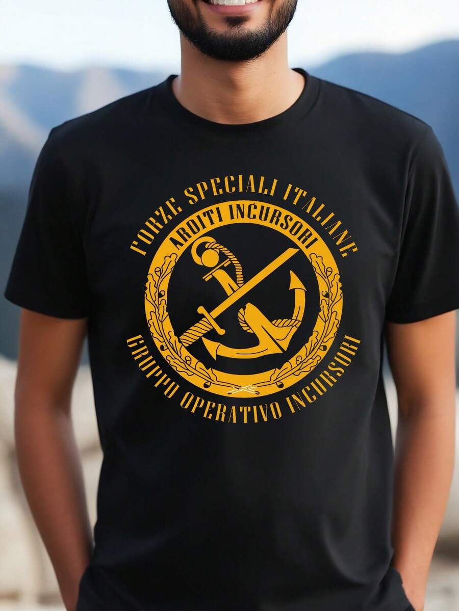 Camisetas de hombre - Negro - Ver 1