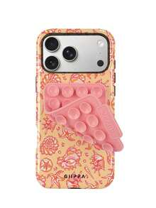 A Stylish Phone Case That Does Not Include A Lanyard Or Stand. GIIPPA Phone Case In Warm Orange With A Pink And Orange Ocean Design, Suitable For IPhone 17 Pro,  16 Pro, 15 Pro, And 14 Pro. A Stylish And Interesting Korean-Style Phone Case, Compatible With IPhone 11/12/13/14/15/11 Pro Plus. Stylish Design For Both Men And Women. A Great Gift For Christmas, Valentine's Day, Easter, Wedding Season, And Birthdays. - 多色 1 - 查看 1