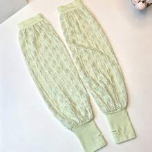 溫柔仙女風蕾絲防曬冰絲袖套 薄款寬鬆防曬袖套 女款冰絲袖套 夏季時尚 - A - 查看 7