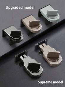 Aluminum Alloy Sliding Door And Window Lock, With Anti-Pinch, Anti-Theft, And Anti-Fall Functions - Multicolor - View 2