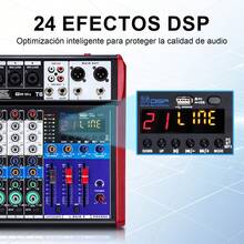 Professional Power Mixer - Black - View 9