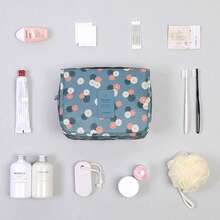 Bolsa de Aseo Colgante Creativa, Bolsa Organizadora de Cosméticos Colgante para Viajes, Bolsa de Almacenamiento Plegable de Mano, Regreso a la Escuela - Ver 9