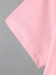 Women T-Shirts - Rose Red - View 6