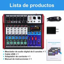 Professional Power Mixer - Black - View 4