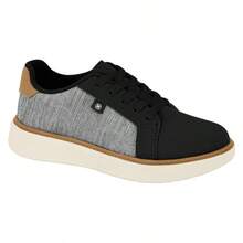 Tênis Infantil Menino Molekinho ref. 2861.203 - Preto/Caramelo - Visão 1