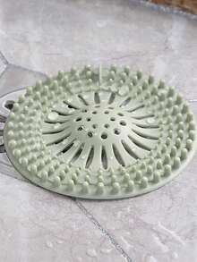 Bathroom Drain Hair Catcher, Sink And Tub Drain Filter, Kitchen Sink Silicone Anti-Clogging Drain Cover, Mesh Drain Filter - A - View 5