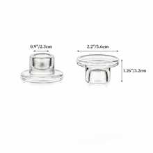 2pcs/6pcs/12pcs Transparent Short Taper Candle Holders, Suitable For Table Centerpieces, Weddings, Parties, Advent, Christmas And Home Decor - Multicolor - View 2
