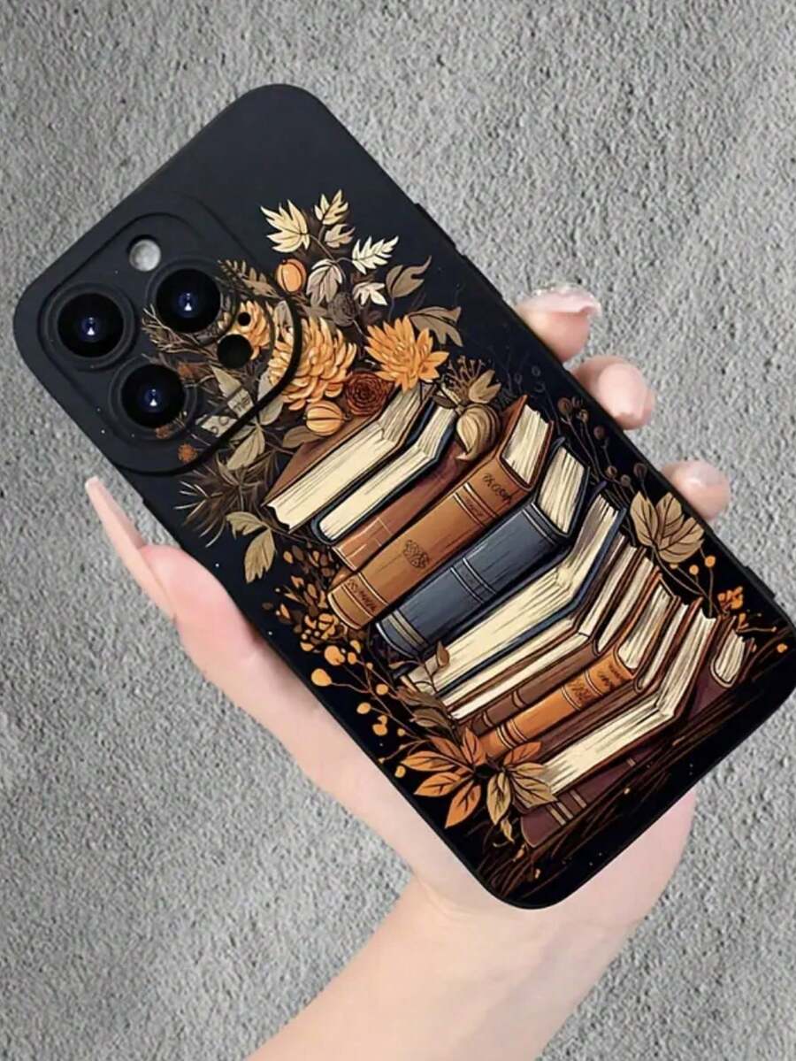 1 Piece Of Fashionable Phone Case. Does Not Include Lanyard Or Stand. Simple Love Learning I Love Reading I Love Books - Matte Finish Phone Case Compatible With And - Unisex Design, Compatible With 15, 14, 13, 12, 11 Series, XS, XR, X, 8, Plus, Professional Max, Mini And Galaxy S20Fe, S21Fe, S23, A52, A54, A53 Etc. International Version, Not The National Version - 彩色 - 查看 1