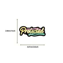 50PCS Bible Neon Graffiti Stickers Decoration Luggage Phone Guitar Scrapbook Sticker Classic - 1 Set - View 2