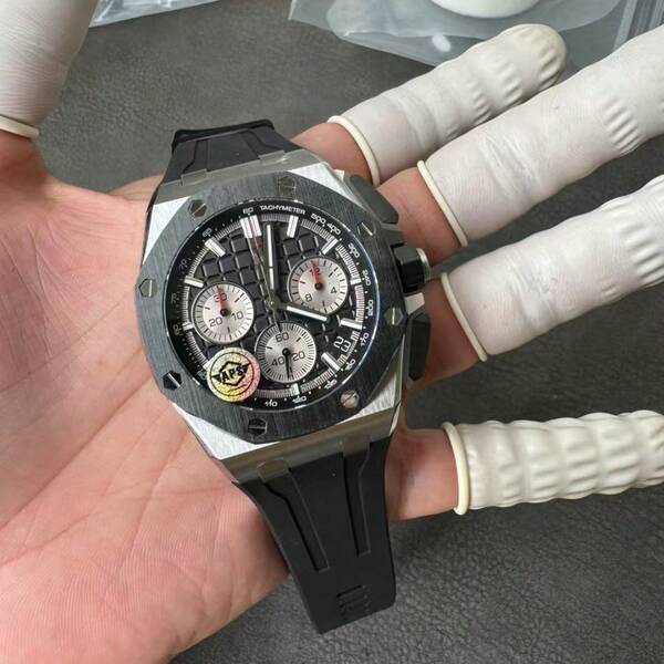 Watch Promotions, Royal Oak 26420 Series Multifunctional AP26400 Men's Watch, Fully Automatic Mechanical, Stainless Steel, Super Luminous, Waterproof