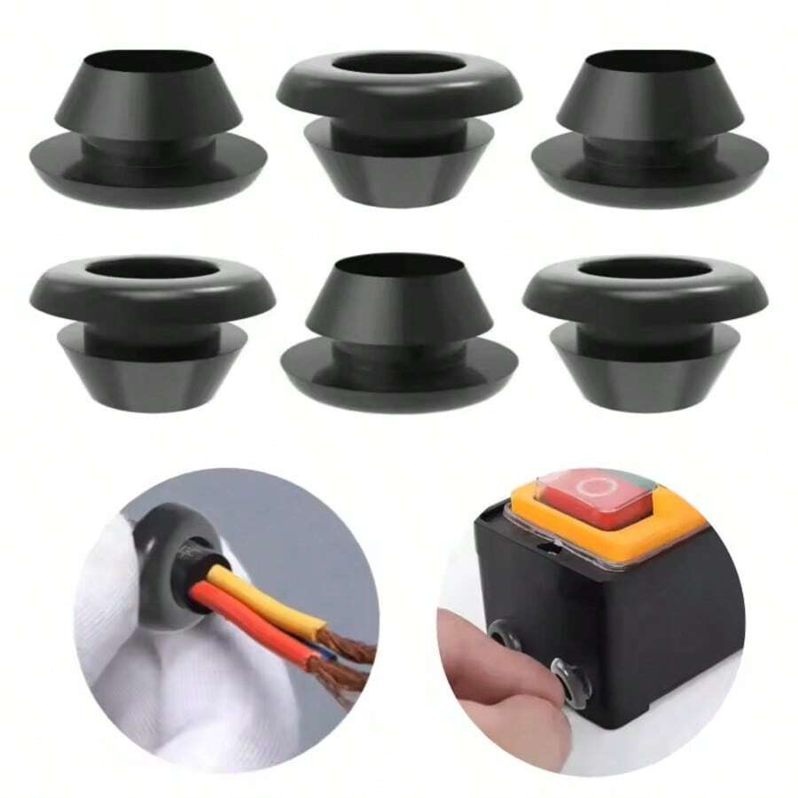 70pcs Rubber Sleeve Kit, Suitable For Automotive Wiring Electrical Panel Dustproof And Moisture-Proof - 70 - View 1