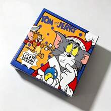 Warner Bros 60pcs/Box Tom And Jerry Cartoon Stickers,They Can Be Used To Decorate Suitcases, Scrapbooks, Diaries, And For Everyday DIY Decorations. These Cute Cartoon Peripheral Products Are The Perfect Birthday Gift For Anime Lovers. - Multicolor - View 8