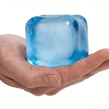 1pc Soft Comfortable Slow Rebound Malt Pink Crystal Apple, Ice Cube And Green Crystal Big Apple, Soft Ultra-Thin Sticky Outer Skin, Malleable Creamy Texture Squeeze Toy Ball, Suitable For Christmas Desk Decoration, Office Stress Relief, Ideal Gift - Multicolor - View 10