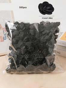 18/50/100/200/300/400/500個迷你泡沫玫瑰花頭 人造泡沫花 大量裝 DIY手工藝 婚禮花束 淋浴派對中心裝飾 花藝布置 派對餐桌 家居裝飾 花園裝飾 - 黑色 - 查看 9
