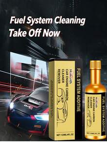1pc/120ml Car Engine Carbon Cleaner/Catalytic Converter Cleaner Carbon Removal, Cleans Stubborn Gums, Sludge, Carbon Deposits From Key Engine Components, Effectively Resolves Idle Vibration, Cold Start Difficulty, Throttle Sticking, Exhaust Odor, Engine Knocking And Other Carbon-Induced Issues, Restores Three-Way Catalytic Converter Performance - Liquid - View 3