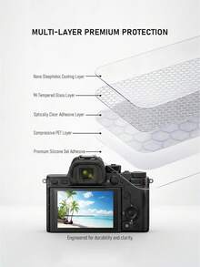 3pcs Tempered Glass Screen Protector, Compatible With Z30/Z50/Z50II/Z5/Z6/Z6II/Z6III, 9H Hardness, Bubble-Free, Easy Installation. - View 5