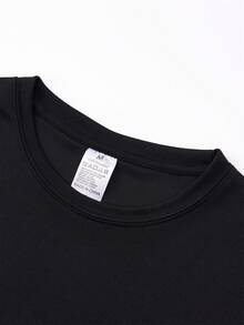 Camisetas de hombre - Negro - Ver 5