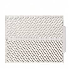 1pc Foldable Flexible Silicone Drainage Mat, Grooved Quick‑Drying Countertop Pad, Multi‑Size Kitchen Sink & Bathroom Vanity Counter Accessory, Available In Black White Grey - Draining Mat. New - View 5