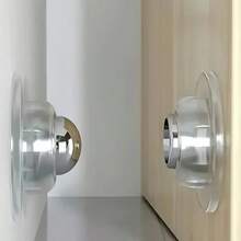 1/2/6/8pcs Ultra Strong Magnetic Silent Buffer Door Stopper, No Drilling Required, Easy Installation, Ensures Safety, Suitable For Various Types Of Doors In Home And Office, Best Christmas Gift, Black White Transparent - A - View 7