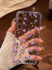 1 Piece Of Fashionable Phone Case. Does Not Include Lanyard Or Stand. Shockproof. Soft, Transparent Floral Phone Case, 1 Piece, Fashionable, Colorful, Compatible With 17/17 Pro/17 Professional, Compatible With Redmi, Compatible With A04e/12/A13/A14/A34/A50/A52/A53/A54/S21/S22/S23/S24/S25/S25 Ultra, 6A/7A/8A, 12T/13T, International Version, Not The Domestic Version, Spring/Easter Gift. - 清除 6 - 查看 1