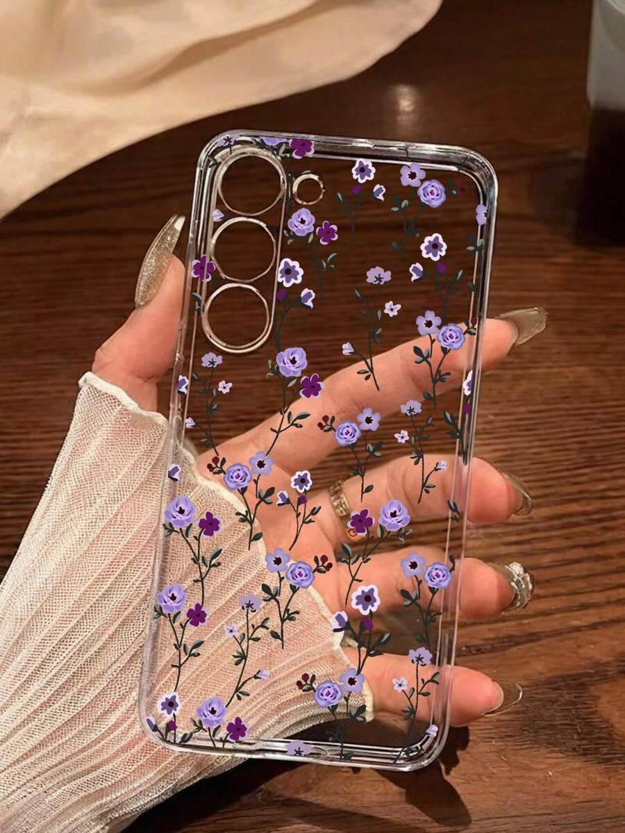 1 Piece Of Fashionable Phone Case. Does Not Include Lanyard Or Stand. Shockproof. Soft, Transparent Floral Phone Case, 1 Piece, Fashionable, Colorful, Compatible With 17/17 Pro/17 Professional, Compatible With Redmi, Compatible With A04e/12/A13/A14/A34/A50/A52/A53/A54/S21/S22/S23/S24/S25/S25 Ultra, 6A/7A/8A, 12T/13T, International Version, Not The Domestic Version, Spring/Easter Gift. - 清除 6 - 查看 1
