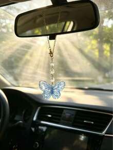 Adorno colgante interior de suspensión de coche para niña linda, colgante para espejo retrovisor - A - Ver 1