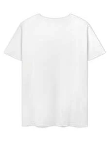 amiseta rosa de manga corta con ilustración de corazón, casual y cómoda para uso diario, perfecta para el verano, camiseta informal. Ilustración Divertida Ajuste Cómodo, Camisetas para Damas - Blanco - Ver 2