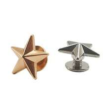 50/20sets Metal Star Rivets Studs: DIY LeatherCraft Accessories For Belt, Bag, Shoes, Cap, Clothes, And Scrapbooking - A - View 6