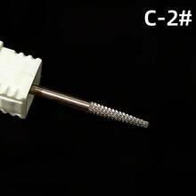 [Broca para Unhas] 2/1 Peça Broca para Limpeza de Cutículas 3/32 Polegadas, Broca Profissional de Carboneto para Limpeza Debaixo das Unhas, Para Tratamento de Pele Morta de Cutículas, Suprimentos para Salão de Unhas. - Multicolorido - Visão 6