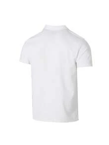 Skechers 男款 POLO 短袖針織 POLO 衫，簡約舒適日常運動休閒短袖 P224M126-000Q - 白色 - 查看 2