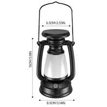Charging Decoration Atmosphere Light Retro Horse Light Led Desk Lamp Outdoor Camping Bar Light Table Light Lantern Home Decor - 彩色 - 查看 4