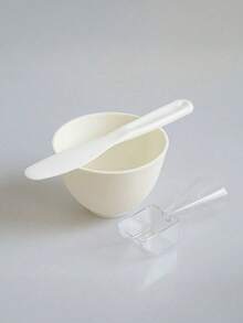 Silicone Face Mask Bowl And Brush Set, Soft Mask Mud Mixing Tool For Beauty Salon, DIY Skincare Kit - Multicolor - View 12